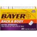 Bayer Back & Body Extra Strength Caplets 50 Caplets (Pack of 4)