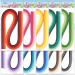 JUYA 60-Color Paper Quilling Strips Set - 10 Packs, 54cm Length, 3mm Width - Buy Online on GoSupps.com