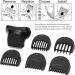 Electric Shaver Trimmer Head & 5-Piece Guide Comb Set for Series 3 Black | Perfect Lengths 1mm-7mm - Buy Online on GoSupps.com