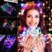 10Pcs LED Cat Ear Flower Crown Headband - Light Up Glow Hairband for Women, Girls - Perfect for Concerts, Parties, Halloween - Buy Online on GoSupps.com