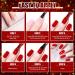SHOWNAIL 21Pcs Sparkle Red Gel Nail Polish Set - Soak Off, Base Glossy Matte Top Coat, Classic Red Colour - Nail Art Starter Kit 8ml - Buy Online on GoSupps.com