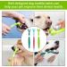 3-Pack Dog Toothbrush Set | Triple Head Pet Toothbrush for Medium & Large Dogs | Ideal Dog Oral Care - Buy Online on GoSupps.com