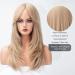 Dark Blonde Long Straight Wig with Bangs - Layered Synthetic Wig for Women, Perfect for Parties - BESTUNG - Buy Online on GoSupps.com
