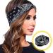 Buy 6 Pieces Paisley Headbands for Women - Elastic Cotton Wide Hair Bands & Yoga Turbans for Sports Running & Yoga - Buy Online on GoSupps.com