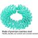 Feder Finger Massager - Sensory Finger Rings for Stress Relief & Pain Therapy | Green Finger Massage Rings for Kids & Adults | Decorate Bracelets Necklaces & Bags - Buy Online on GoSupps.com