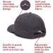 Outdoor Cap Mountain Dad Hat - Charcoal | Unstructured Soft Cotton | One Size - Buy Online on GoSupps.com