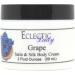 Eclectic Lady Grape Satin and Silk Cream Body Cream Body Lotion 2 oz - Shea Butter Aloe Silk Amino Acids Vitamin E Phthalate-Free Handcrafted in USA - Perfect For Women 2 Ounce (Pack of 1)