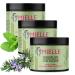 P-Beauty Rosemary & Mint Strengthening Hair Mask 3x340g Hair Growth Care | For Damaged Straight & Curly Hair Reduces Hair Loss Moisturizing Mask