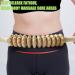 Natural Wood Massage Roller with Handle - 44cm Deep Tissue & Cellulite Relief for Neck Legs Back & Body | 12 Rotatable Design - Buy Online on GoSupps.com