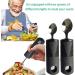 Healthman Adaptive Tableware 4-pieces Dinnerware with Non-Slip Handle Suitable for People with Inconvenient Hands and The Elderly Weightless Adaptive Eating Flatware - Buy Online on GoSupps.com