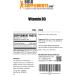 Vitamin D3 Powder - 50mg (5000IU) per Serving - Bone Support - Unflavored - Gluten Free - 250g - Buy Online on GoSupps.com
