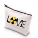MNIGIU Radiologic Technologist Gift X-Ray Tech Cosmetic Bag for Radiology Technicians X-Ray Tech Love Bag