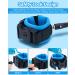 Dr.meter Anti Lost Wrist Link 2 Pack Toddler Safety Leash with Key Lock - Child Walking Harness Rope Leash for Kids - Reflective - 8.2ft Blue + 4.92ft Orange - Buy Online on GoSupps.com