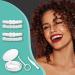 2 Pairs Snap on Dentures for Women with Missing Teeth Veneers Snap in Teeth for Men Comfort Confident Smile Cover The Imperfect Teeth