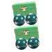 Magiclulu 4 piece of health massage handball older handballs made of metal massage balls for adult physical balls massage sport fitness training ball cloisonn -emille