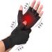 DRNAIETY Arthritis Compression Gloves- Best Copper Arthritis Gloves for Women and Men 88% Copper Fiber Fingerless Compression Gloves Help Arthritis Symptoms Raynaud's Disease Carpal Tunnel (S)