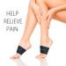 ROXOFIT Copper Arch Compression Support Sleeves - Plantar Fasciitis Pain Relief Bands for Men & Women | Small Size (1 Pair) - Ideal for Standing Walking Running - Green Logo - Buy Online on GoSupps.com