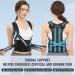 Fit Geno Back Brace for Women and Men - Adjustable & Breathable Posture Corrector for Instant Pain Relief - Large/X-Large - Buy Online on GoSupps.com