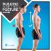 Back Brace Posture Corrector for Men & Women | Adjustable Back Support Belt (Waist 27.5-31.4 In) - Improve Posture & Alleviate Pain - Buy Online on GoSupps.com