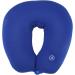 Verdant Touch Memory Foam Neck Pillow - Electric Vibration U-shaped Travel Pillow for Comfort - Blue - Buy Online on GoSupps.com