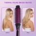 Buy Thermal Brush Curling Iron - Heated Round Styling Brush with 5 Heat Settings | Hot Ionic Curler for Effortless Curls - International Shipping - Buy Online on GoSupps.com
