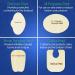 ViveSole Blister Prevention Moleskin Padding Tape - 3x5 Yards - Heel, Foot, Toe Callus Protection - Adhesive Anti-Blister Band Aid Pad for Large Feet - XL Cushion Roll - Buy Online on GoSupps.com