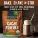 Organic Unsweetened Cacao Powder 907g - Rich Dark Chocolate Flavor for Baking & Smoothies | Non-GMO, Vegan & Gluten-Free - Buy Online on GoSupps.com