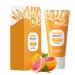 Orange Peeling Gel - 50g Effective Cleanser for Deep Exfoliators | Light Organic Face & Body Scrub Gel | Moisturizing Facial Scrub
