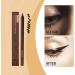 Makeup Black Eyeliner Waterproof Pencil 24 Hours Lasting Long Lasting Non Dizziness Color Lock Sweat and Oil Resistant Makeup Waterproof Pencil Chocolate Color - Buy Online on GoSupps.com