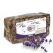 Aroma Depot African Black Soap 8 oz. Scented Lavender Bar Handmade with Shea Butter Essential Oil. 100% Natural Infused Soap For Face and as a Body Wash.