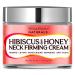 Enaskin Naturals Neck Firming & Tightening Cream with Hibiscus and Honey: Anti-Aging Moisturizer for Fine Lines Wrinkles & Deep Hydration Neck Face & Chest Cream - 1.7 Fl Oz Hibiscus 1.7 Fl Oz (Pack of 1)