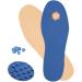 Peg Assist Insole - Diabetic Foot Ulcer Relief Shock Absorption Insoles for Men & Women (Removable Off-Loading Size 9 & 10 - Buy Online on GoSupps.com