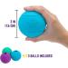 Chew King Fetch Balls Pack of 3 - Durable Dog Toy Balls - Buy Online on GoSupps.com