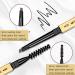 5pcs eyebrow pencil dark brown waterproof micro ultra slim eyebrow color makeup pencil cosmetics eye brow stencil kit benefit precisely for women tattoo organic makeup contour brow dye - Buy Online on GoSupps.com