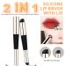 Buy Silicone Lip Brush Applicator - Dual Ended Jelly Fingertips Makeup Tool for Flawless Lipstick Nails & Face Contouring | Reusable & Multi-Purpose - Buy Online on GoSupps.com