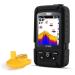 LUCKY Fishfinder Wireless Portable Fish Finder 45 m/147feet Sonar Depth Fishfinder Ocean River Lake Color Fishfinder