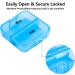 Daviky Weekly Pill Organizer AM PM 2 Times a Day - 7 Day Large Travel Vitamin Box - Daily Supplement Dispenser & Medication Case - Buy Online on GoSupps.com