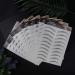 10 Sheets Black 6D Eyebrow Stickers - Waterproof Eco-Friendly Hair-Like Design | 100 Pairs for Perfect Brows - Buy Online on GoSupps.com