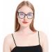 Women's Oversized Blue Light Blocking Glasses - Trendy Cat Eye Gaming Eyeglasses Anti Eyestrain & UV Glare RF6204 (Black Frame) - Shop Internationally - Buy Online on GoSupps.com