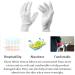 Lizzy White Cotton Gloves Pair Dermatological Eczema Butler Beauty Cotton Gloves for Dry Hands Moisturizing Gloves for Eczema (Medium) M (Pack of 2) - Buy Online on GoSupps.com