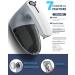 Buy Fabric Shaver Lint Remover Electric Fabric Defuzzer with 4 Protection & 2 Replaceable 6-Leaf Blades in Gray | Best for Sweaters & Pilling Removal - Buy Online on GoSupps.com