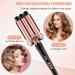 5-in-1 Curling Wand Iron Set | Interchangeable Ceramic Barrels for Long & Short Hair | LCD Display Curls & Waves - International Shipping Available - Buy Online on GoSupps.com