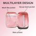 2-Piece Portable Medication Bag Set - Pill Organizer & Mini First Aid Kit for Outdoor Sports Camping & Hiking (Pink + Gray) - Buy Online on GoSupps.com