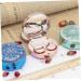 Buy Healvian Suitcase Holder Kit - Contact Lens Container & Travel Case for Invisible Glasses Tweezers & Lip Gloss Storage - Buy Online on GoSupps.com