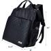 HOMEST Knitting Bag Backpack - Large Yarn Holder with Custom Front Pocket - Black - Buy Online on GoSupps.com