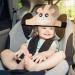 MINGZE Baby Child Car Seat Head Support - Adjustable Safety Belt for Safe and Cozy Sleep Position - Brown - Buy Online on GoSupps.com