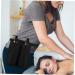 Angoily Adjustable Masseur Bunkbag with Bottle Pocket - Essential Oil & Lotion Storage Hip Bag for Massage Salons - Buy Online on GoSupps.com