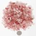Red Strawberry Quartz Drum Stones 500g | Mini Healing Gemstones & Charging Chips in Gift Box - Buy Online on GoSupps.com