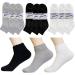 9 Pairs Diabetic Ankle Circulatory Socks Men | Loose Fit Size 10-13 | Health Support - Buy Online on GoSupps.com