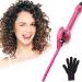 Professional 3/8 Inch Curling Iron - 9mm Ceramic Tourmaline Curl Wand for All Hair Types | Wave Hair Styling Tool with Non-Slip Handle | Adjustable Temperatures 225 F to 450 F - Buy Online on GoSupps.com